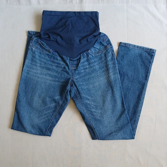 HP•Indigo Blue Maternity Jeans - Picture 1 of 7